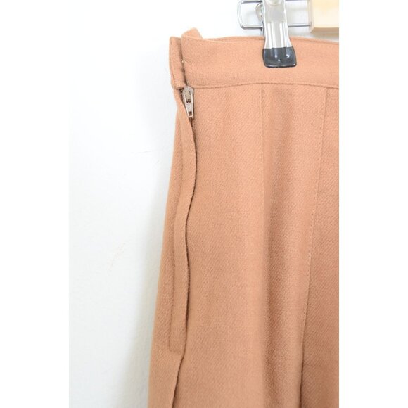 Vintage 100% Pure Wool Made n USA Pleated A-Line Skirt Womens Size 16 - Picture 3 of 10